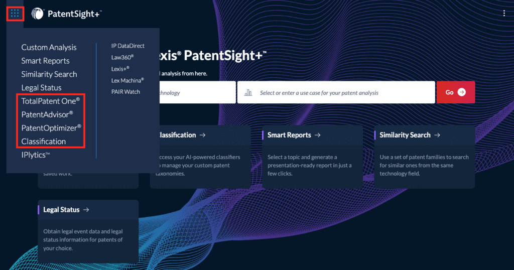 patentsight+ SSO